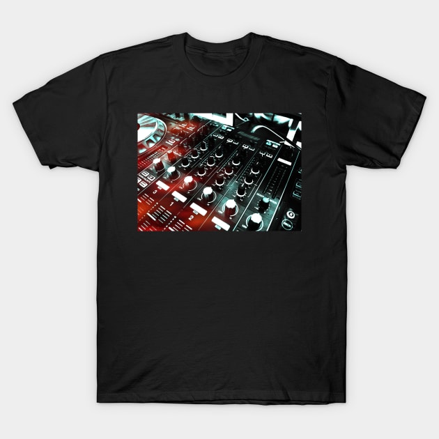 sound board mixer T-Shirt by Bee-